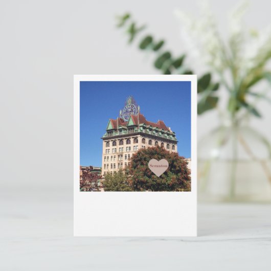 Scranton Electric Building-Scranton, PA Briefkaart (Staand voorkant)