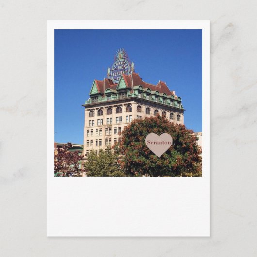 Scranton Electric Building-Scranton, PA Briefkaart (Voorkant)