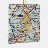 Scranton  kaart keramisch ornament (Rechts)