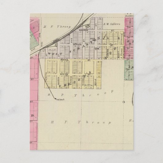 Scranton, Osage County, Kansas Briefkaart (Voorkant)