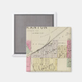 Scranton, Osage County, Kansas Magneet (Voorkant / Achterkant)