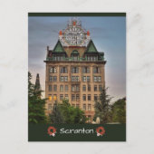 Scranton PA Briefkaart - De elektrische stad (Voorkant)