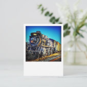 Scranton PA Briefkaart-Engine#47 Steamtown Park Briefkaart (Staand voorkant)