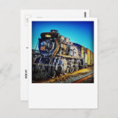 Scranton PA Briefkaart-Engine#47 Steamtown Park Briefkaart (Voorkant / Achterkant)