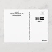 Scranton PA Briefkaart-Engine#47 Steamtown Park Briefkaart (Achterkant)