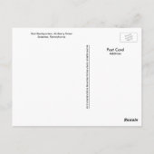 Scranton PA Briefkaart-Fire Hoofdkwartier Briefkaart (Achterkant)