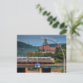 Scranton PA Briefkaart-Gateway naar de stad Briefkaart (Staand voorkant)