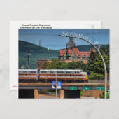 Scranton PA Briefkaart-Gateway naar de stad Briefkaart (Voorkant / Achterkant)