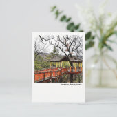 Scranton PA Briefkaart-Nay Aug Park Tree House Briefkaart (Staand voorkant)