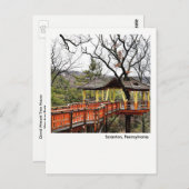 Scranton PA Briefkaart-Nay Aug Park Tree House Briefkaart (Voorkant / Achterkant)