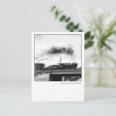Scranton PA Briefkaart-stoomlocomotief Briefkaart (Staand voorkant)
