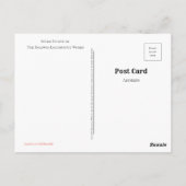 Scranton PA Briefkaart-stoomlocomotief Briefkaart (Achterkant)