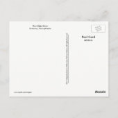 Scranton PA Briefkaart-The Glider Diner Briefkaart (Achterkant)