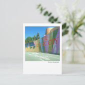 Scranton PA - De elektrische stadsmuur Briefkaart (Staand voorkant)