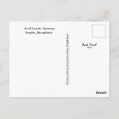 Scranton PA - De elektrische stadsmuur Briefkaart (Achterkant)