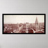 Scranton, PA Downtown Foto 1902 Poster (Voorkant)