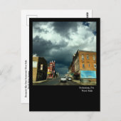 Scranton, PA-dramatische hemel boven West Side Briefkaart (Voorkant / Achterkant)