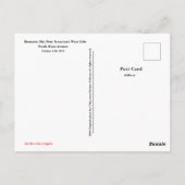 Scranton, PA-dramatische hemel boven West Side Briefkaart (Achterkant)