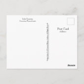 Scranton PA Lake Scranton Post Kaart Warm licht (Achterkant)