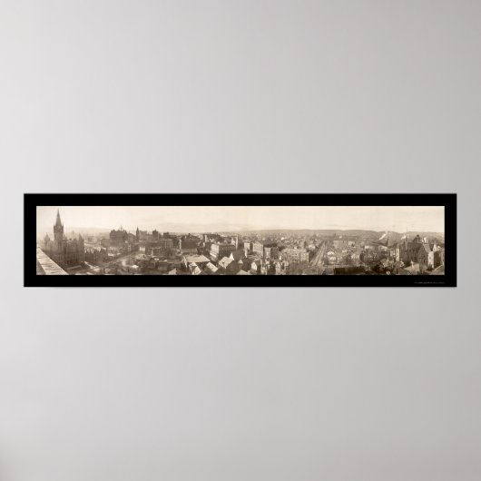 Scranton, PA Photo 1912 Poster (Voorkant)