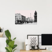 Scranton Pa van 1800. Poster (Thuiskantoor)