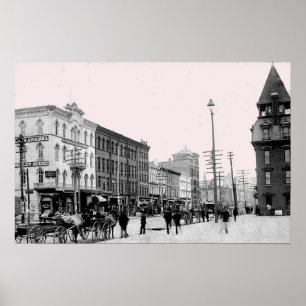 Scranton Pa van 1800. Poster