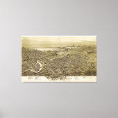 Scranton, Pennsylvania (1890) Canvas Afdruk (Voorkant)