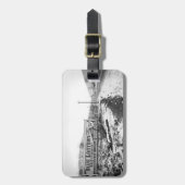 SCRANTON PENNSYLVANIA BLUE LANTERN RESTAURANT BAGAGELABEL (Voorkant verticaal)