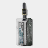 SCRANTON PENNSYLVANIA BLUE LANTERN RESTAURANT BAGAGELABEL (Voorkant verticaal)