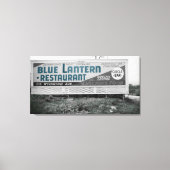 SCRANTON PENNSYLVANIA BLUE LANTERN RESTAURANT CANVAS AFDRUK (Voorkant)