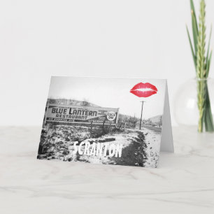 SCRANTON PENNSYLVANIA BLUE LANTERN RESTAURANT KAART