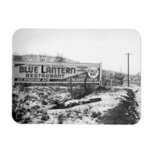 SCRANTON PENNSYLVANIA BLUE LANTERN RESTAURANT MAGNEET (Horizontaal)