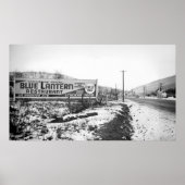 SCRANTON PENNSYLVANIA BLUE LANTERN RESTAURANT POSTER (Voorkant)