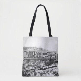 SCRANTON PENNSYLVANIA BLUE LANTERN RESTAURANT TOTE BAG