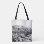 SCRANTON PENNSYLVANIA BLUE LANTERN RESTAURANT TOTE BAG (Achterkant)