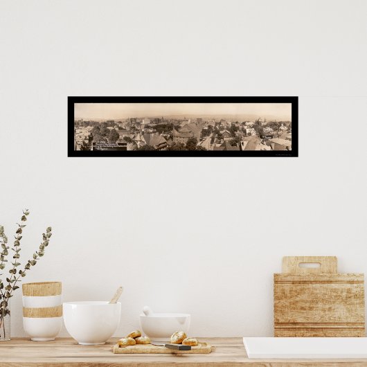 Scranton Pennsylvania Photo 1916 Poster (Keuken)