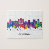 Scranton Pennsylvania Skyline Legpuzzel (Horizontaal)