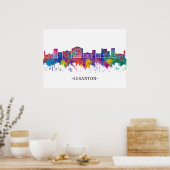 Scranton Pennsylvania Skyline Poster (Keuken)