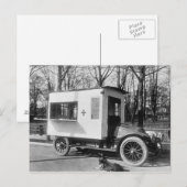 Scranton Red Cross Canteen Truck Briefkaart (Voorkant / Achterkant)