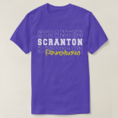 Scranton stad Pennsylvania Scranton PA T-shirt (Design voorkant)