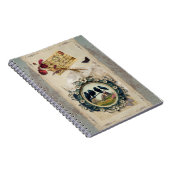 Scrap Boeking met Raven's en Rozen Notitieboek (Rechterzijde)