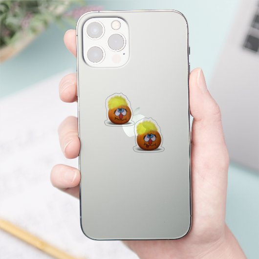 Scrap Book Mini Pumpkins Thanksgiving  Sticker (Telefoon)