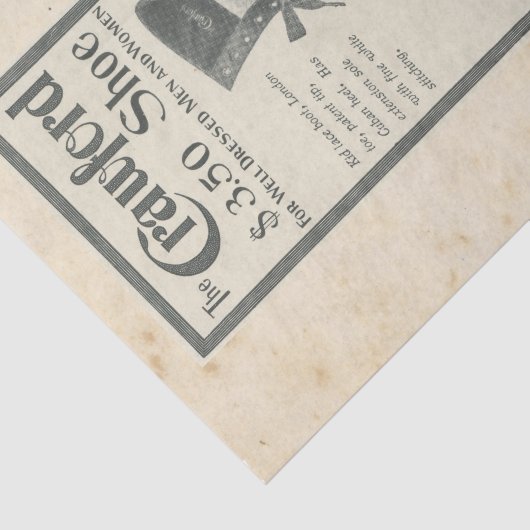 Scrap Ephemera Design Series #7 Tissuepapier (Detail)