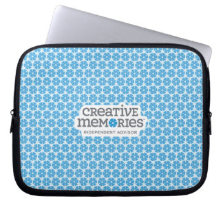 Scrap Happy Neopreen Bag 10" Past op IPad Laptop Sleeve