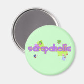 Scrapaholic Scrapbook Lovers Magnet (Voorkant / Achterkant)