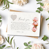 Scrapbook 3 foto bruiloft dank u kaart