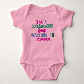 SCRAPBOOK BABY ROMPER