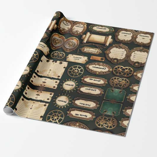 Scrapbook Cadeaupapier (Uitgerold)