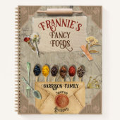  Scrapbook Charm Recept Cookbook Notitieboek (Voorkant)