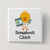 Scrapbook Chick Button (Voorkant)